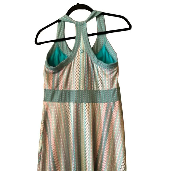 Prana Blue Halter Sundress Resort Wear - Picture 3 of 7